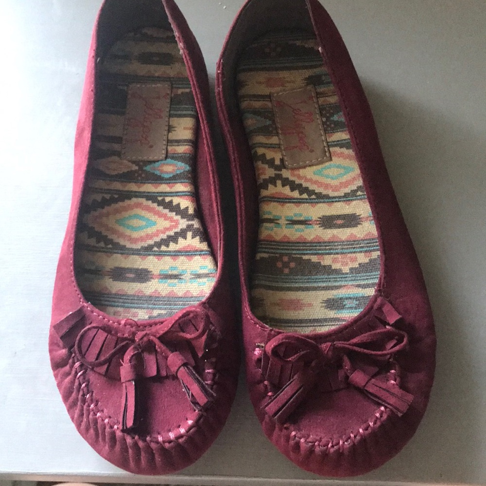 Jellypop moccasin flats size 7